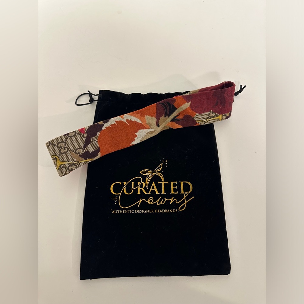 ADORABLE! Upcycled Gucci Headband from Curated Crowns